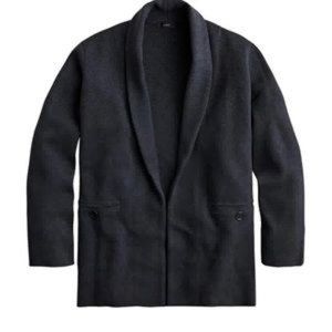 NWT: J. Crew Camille Sweater-Blazer Shawl Collar